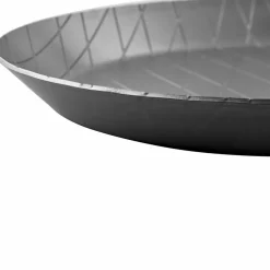 Forge stekepanne/grillpanne 28 cm, karbonstål