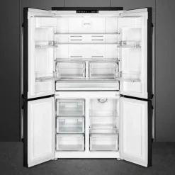 FQ960BL6 Victoria French Door kombiskap, svart