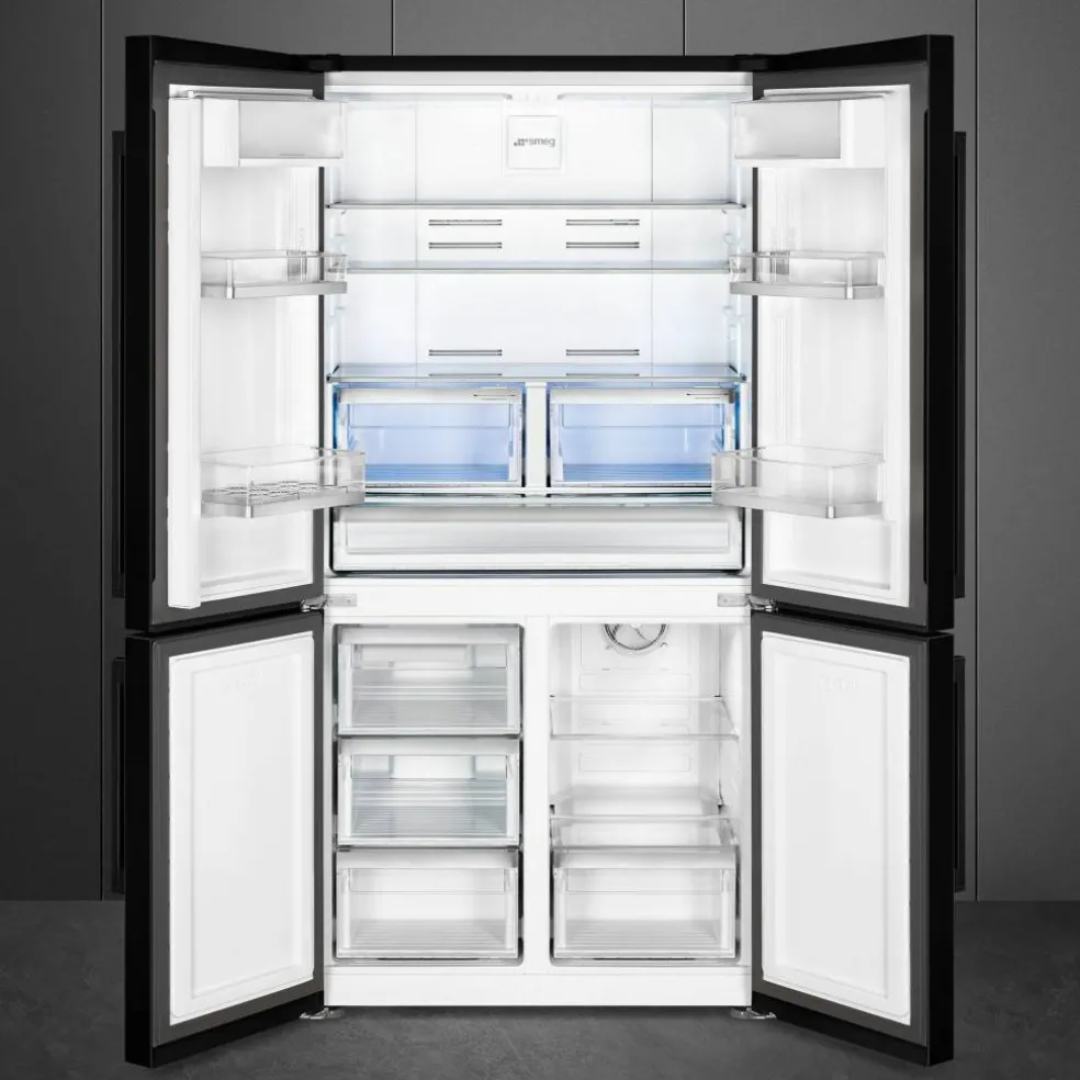 French Door kjøleskap/fryser 92 cm, hvit