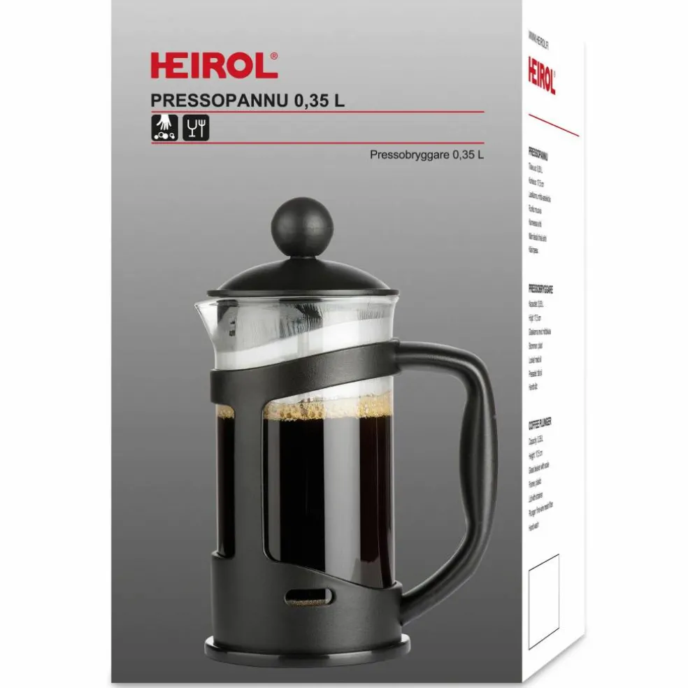 French Press stempelkanne 3,5 dl.