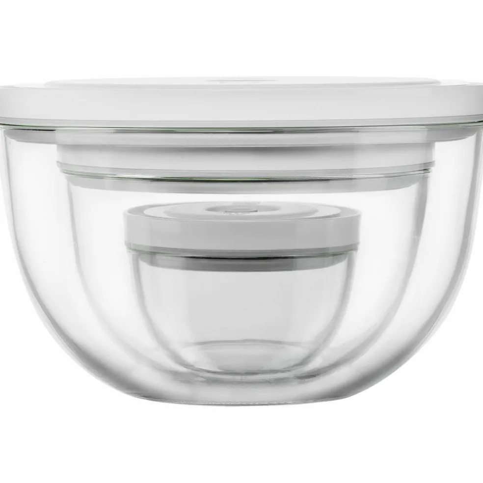 Fresh & Save vakuumskålsett 6 deler, glass