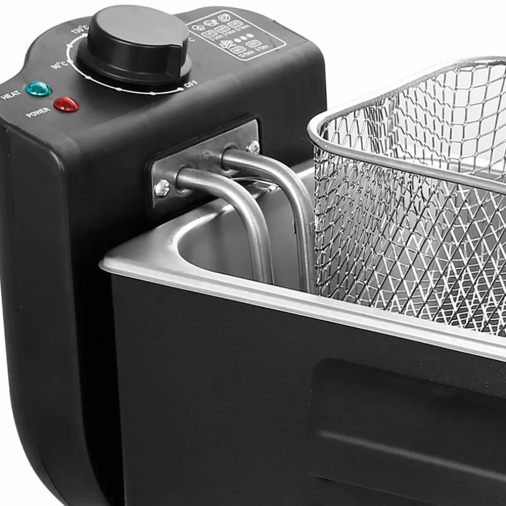 Frityrgryte 3 liter, svart