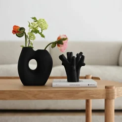 Frodig vase, sand