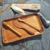 Frokostsett 4 deler, teak