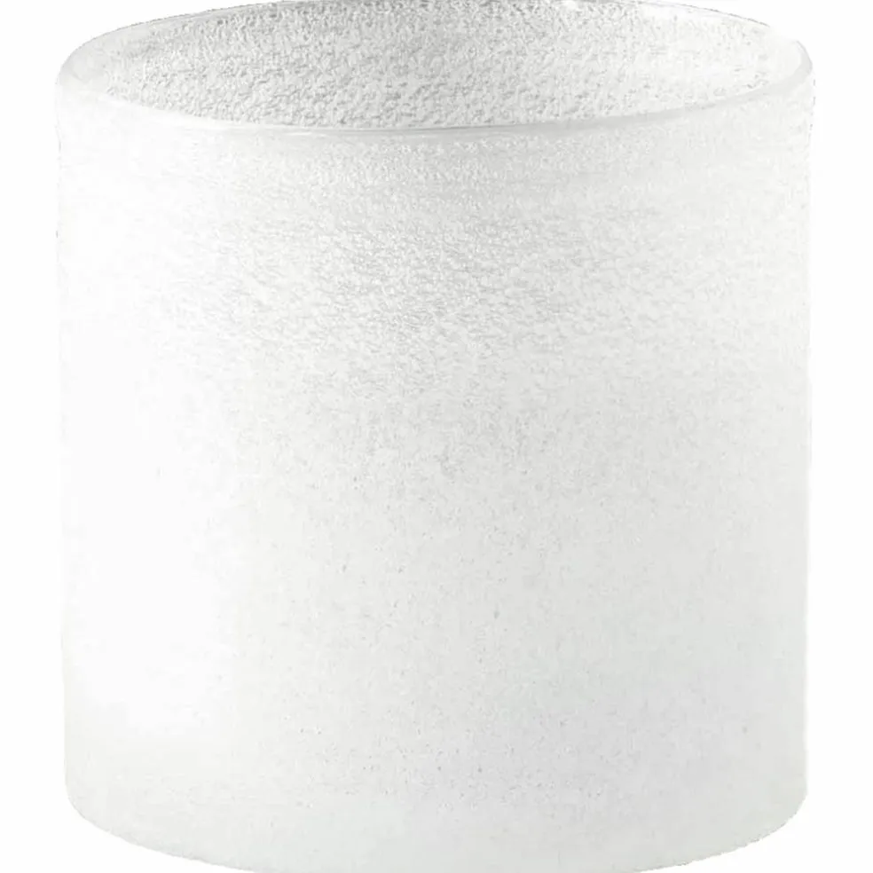 Frost telysholder, white, large