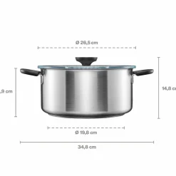 Functional Form gryte 7 liter, rustfritt stål