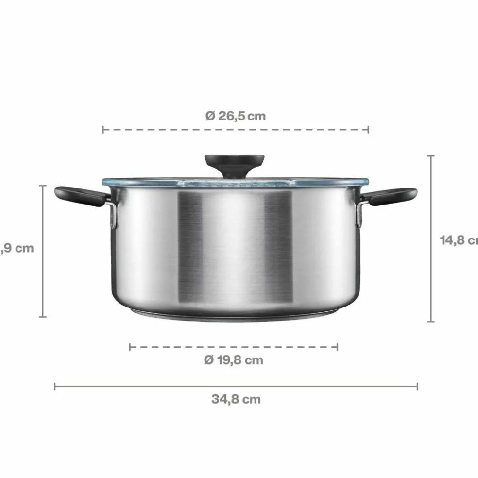 Functional Form gryte 7 liter, rustfritt stål