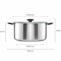 Functional Form gryte 5 liter, rustfritt stål