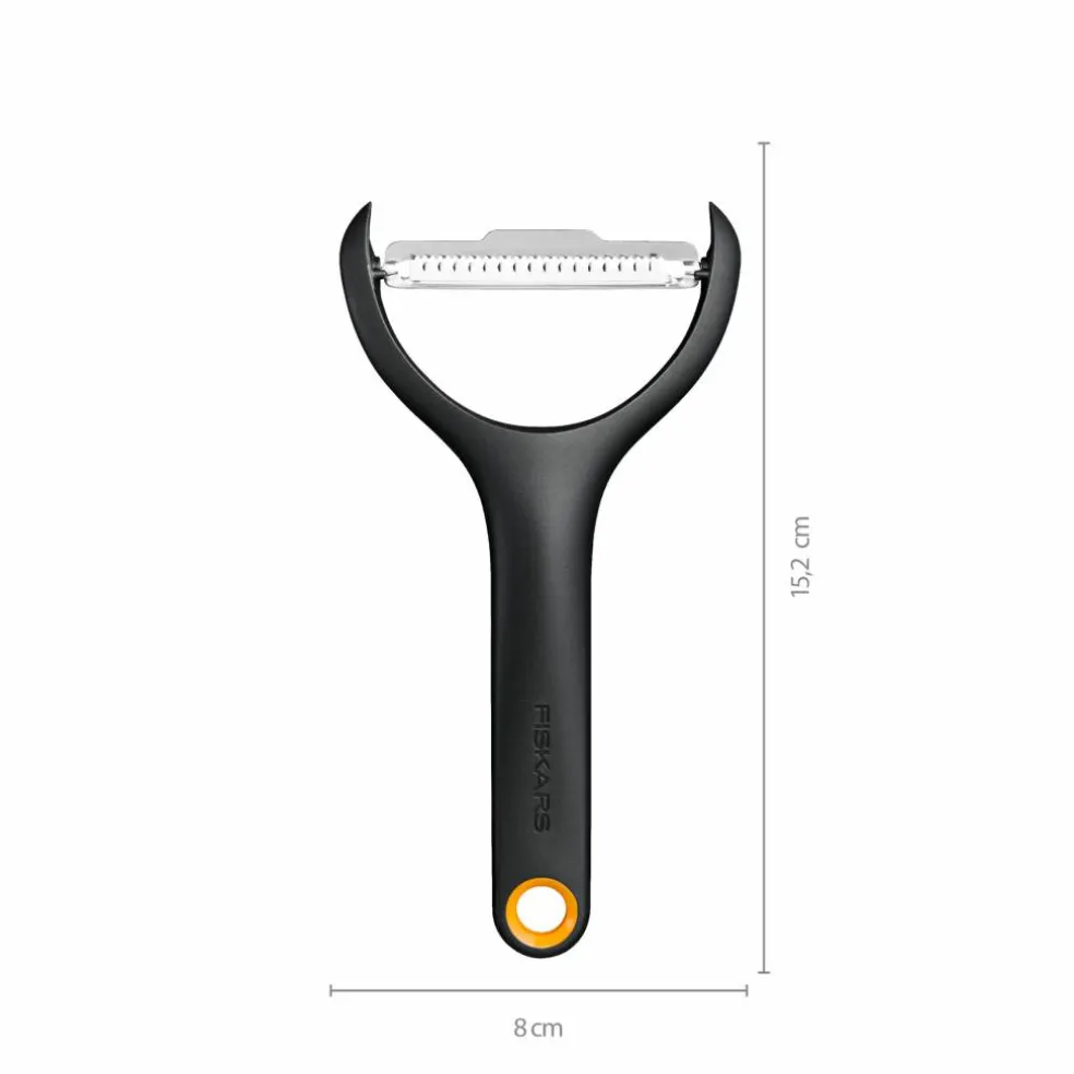 Functional Form julienneskreller 15 cm, svart/oransje