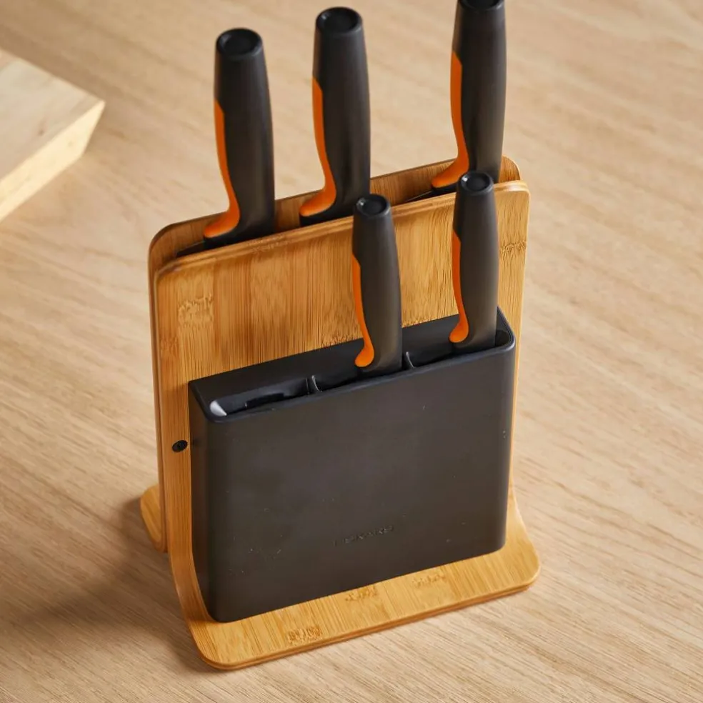 Functional Form knivblokk med 5 kniver, plast