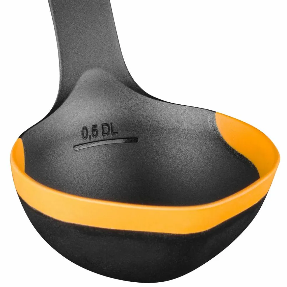 Functional Form suppesleiv 29,5 cm, svart/oransje