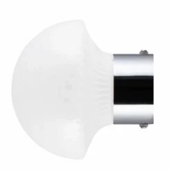 Fungo 16 vegglampe, klar/messing