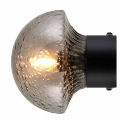 Fungo 16 vegglampe, klar/messing