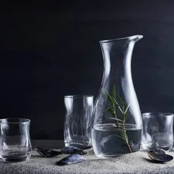 Furo glass 9 cm, 4 stk, klar