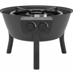 Gassbrenner med stativ svart 48 cm