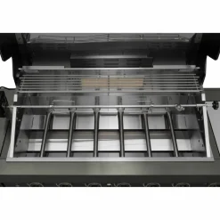 Gassgrill Black Diamond 6+2 sommerkjøkken, med kjøleskap og vannkran