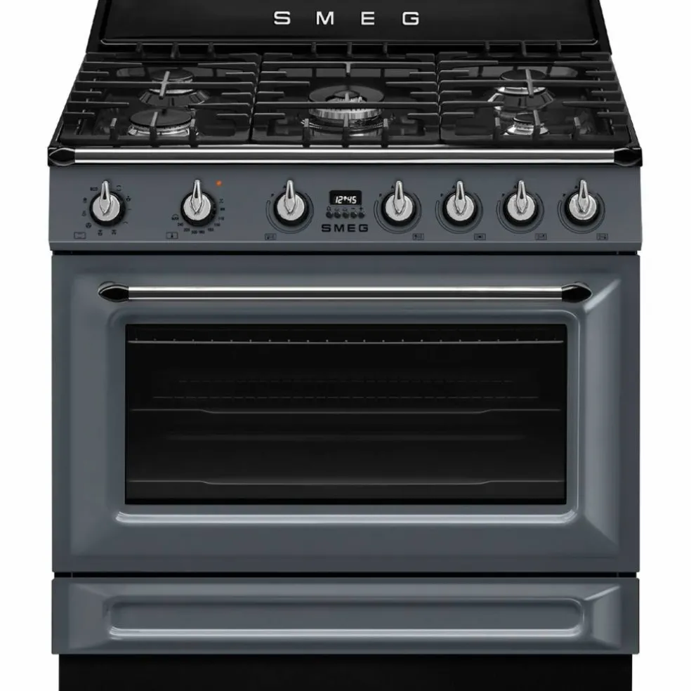 Gasskomfyr Victoria TR90GMGR 90 cm, grå