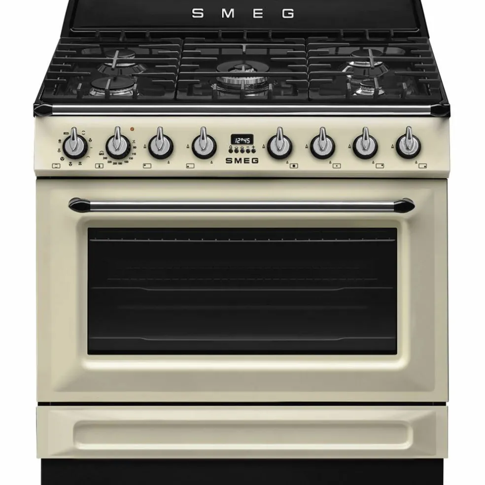 Gasskomfyr Victoria TR90GMGR 90 cm, grå