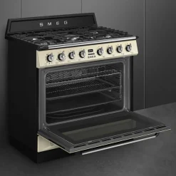 Gasskomfyr Victoria TR90GMP 90 cm, creme