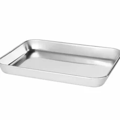 Gastrobrett i rustfritt stål 40 x 30 cm
