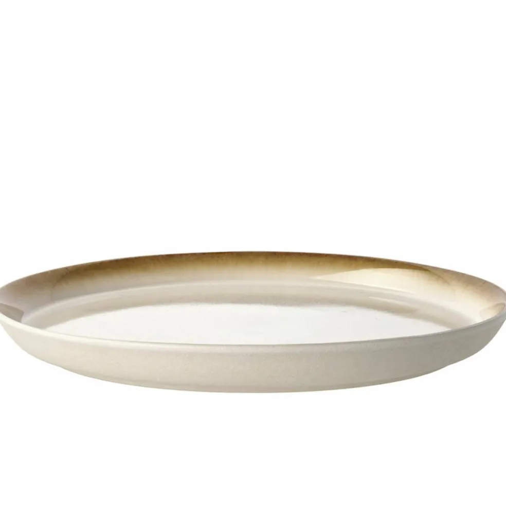 Gastro middagstallerken 27 cm, hvit/kremhvit