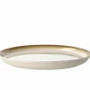 Gastro middagstallerken 27 cm, hvit/mørkeblå