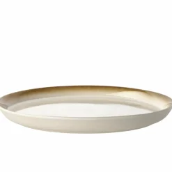Gastro middagstallerken 27 cm, hvit/mørkeblå