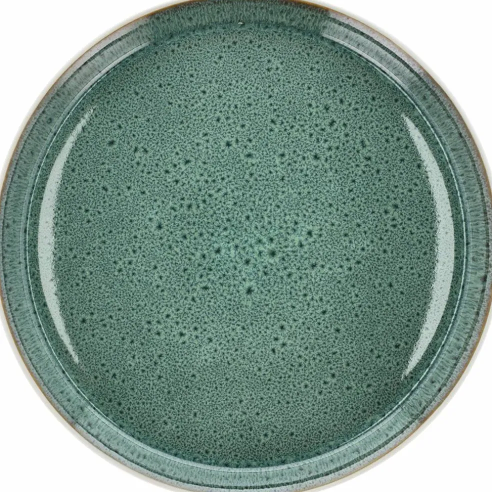 Gastro middagstallerken 27 cm, hvit/mørkeblå