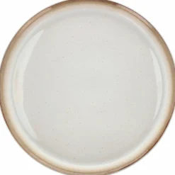 Gastro middagstallerken 27 cm, hvit/grønn