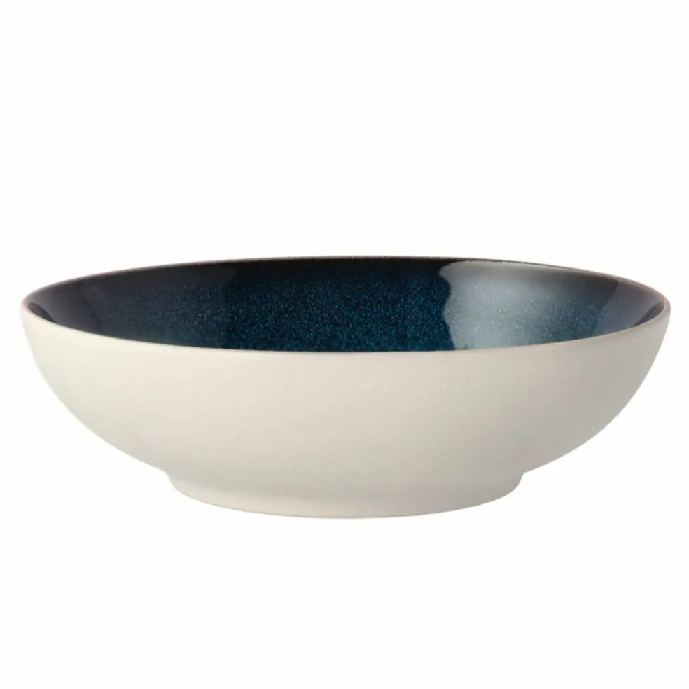 Gastro pastaskål 20 cm, hvit/mørkeblå