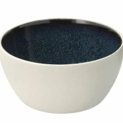 Gastro skål 12 cm, hvit/mørkeblå