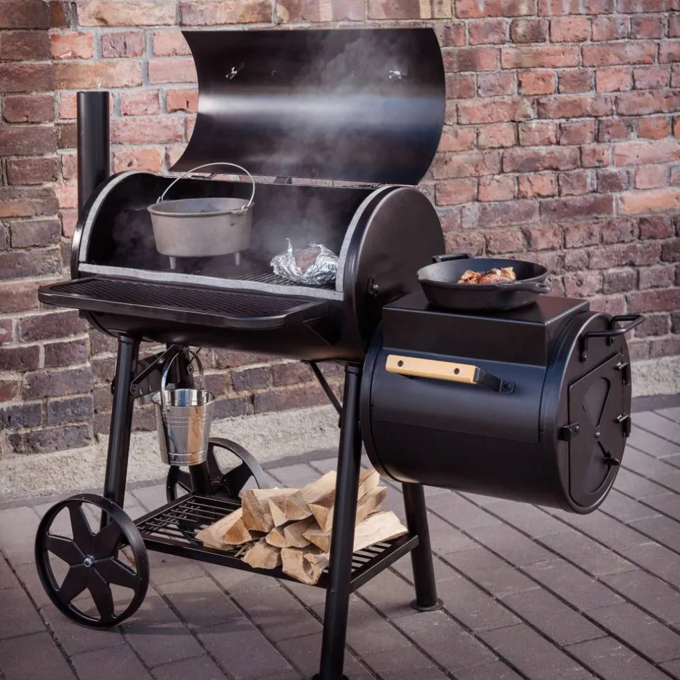 Georgia off-set smoker L