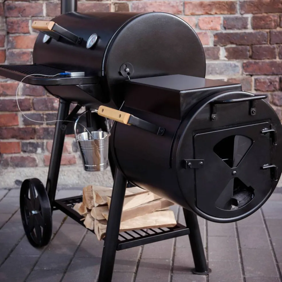 Georgia off-set smoker L