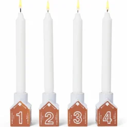 Gingerbread adventsstake 7,5 cm, brun