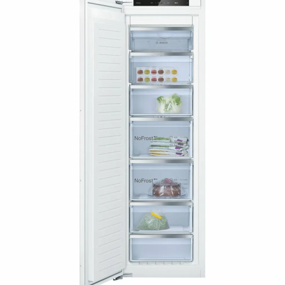GIN81VEE0 Serie 4 integrert fryseskap 177,2 x 55,8 cm, flathengsel