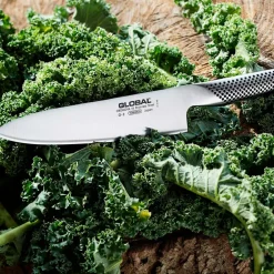 G-2 kokkekniv 20 cm + skjærebrett i sukkerrør