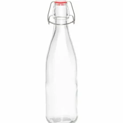 Glassflaske med patentlokk 0,5 liter