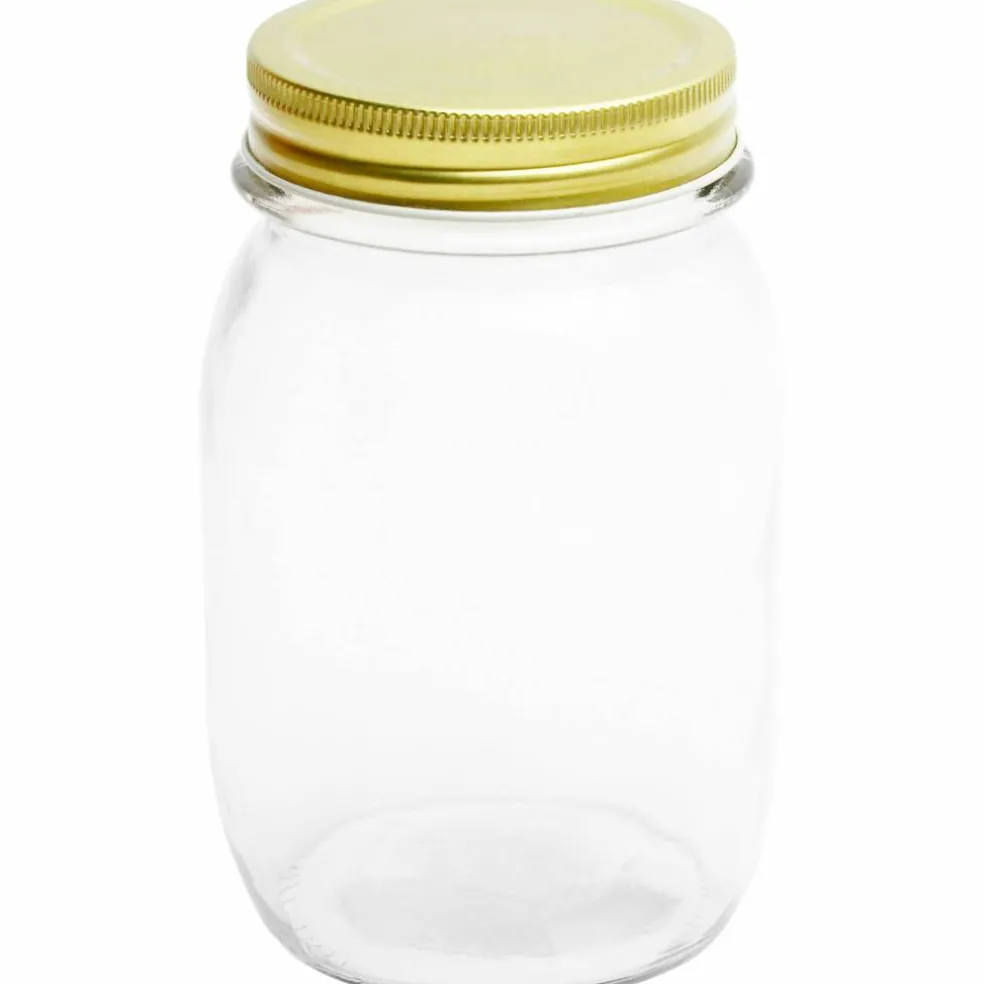 Glasskrukke med skrulokk 0,5 liter