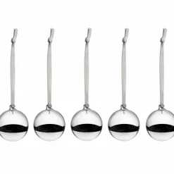 Glasskule 80 mm, pakning 5-pakning, speilblank finish