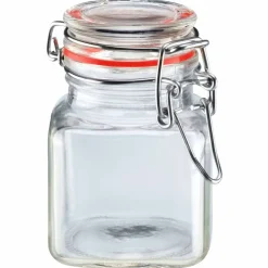 Glass med snap-on lokk 100 ml