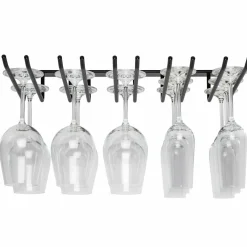Glassoppheng til tak 15 glass, svart