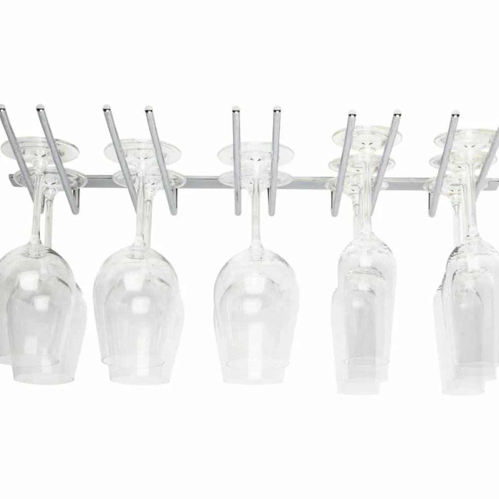 Glassoppheng til vegg 20 glass svart