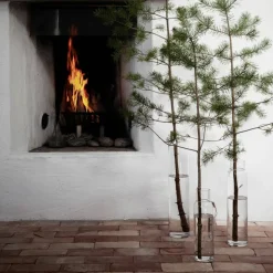 Glassvase, 45 cm