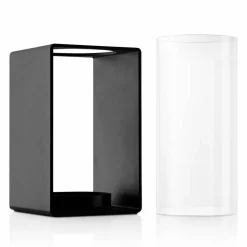 Glow lyslykt 30 cm, svart