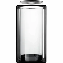 Glow lyslykt 23,5 cm, svart