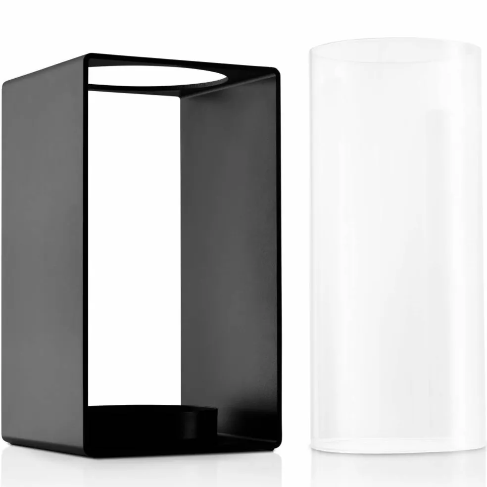 Glow lyslykt 23,5 cm, svart