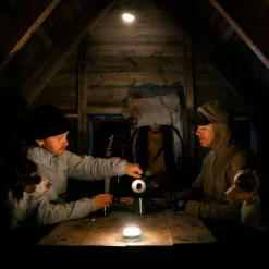 Glow Recharge campinglykt, blå