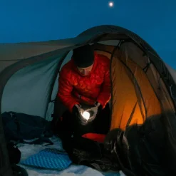 Glow Recharge campinglykt, gul
