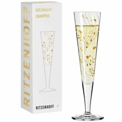 Goldnacht champagneglass, NO:2