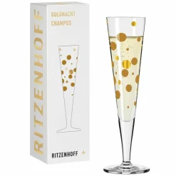 Goldnacht No.41 champagneglass, 1 stk